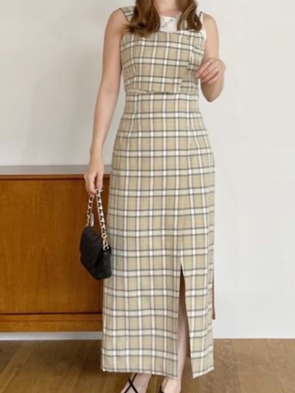 mysty woman Plaid Set Camisole + skort – Japanese Brand - Picture 1 of 14